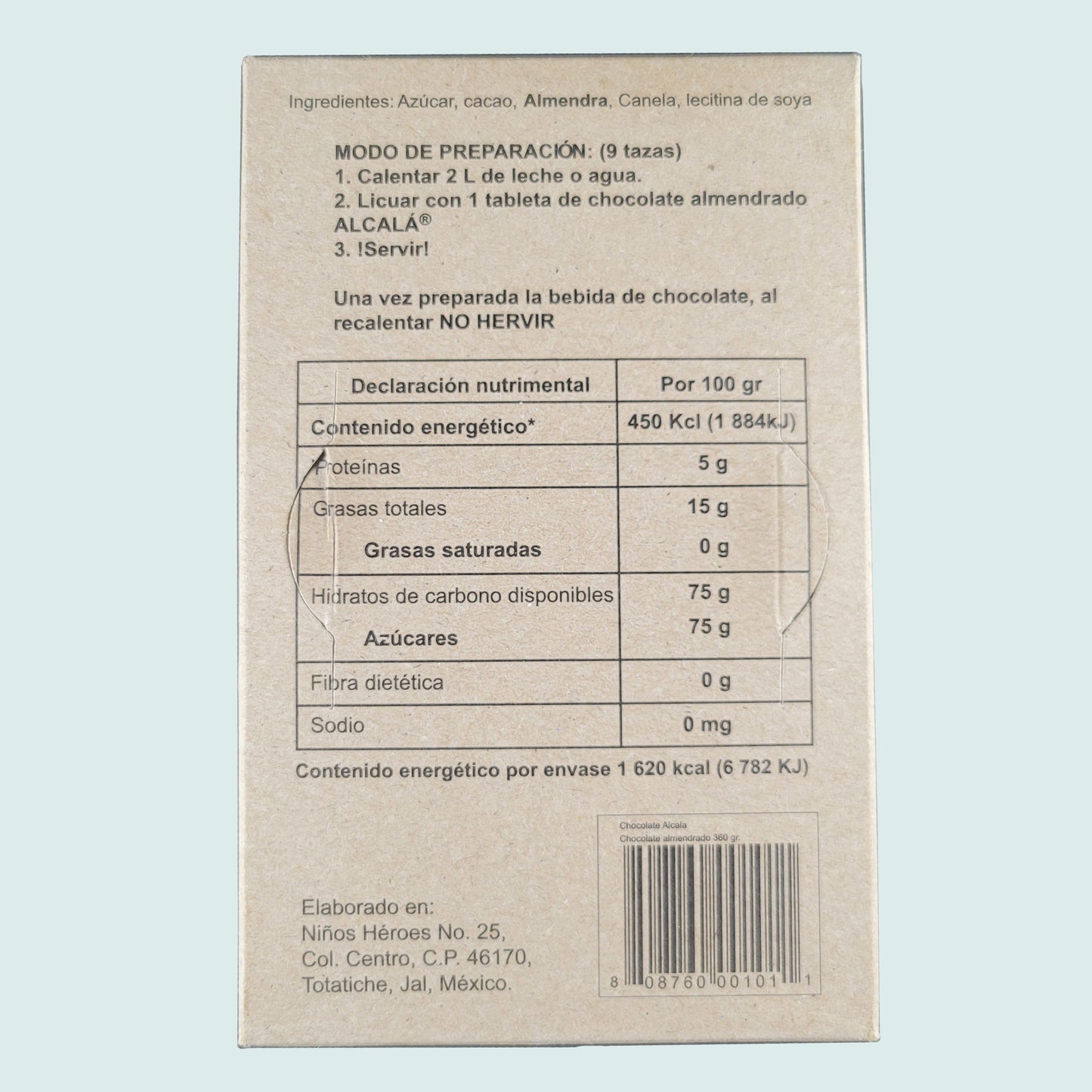 Almendrado 60% Cacao